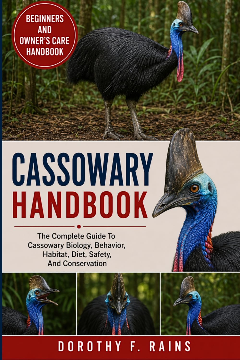CASSOWARY HANDBOOK: The Complete Guide To Cassowary Biology, Behavior, Habitat, Diet, Safety, And Conservation