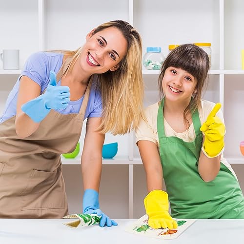 Miniatura 7 de Patelai 6 paños de cocina suecos, paños para verduras, paños de limpieza de esponja reutilizables, paño absorbente, toalla de mano de secado rápido,