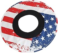 Vista 11 de Decoraciones del 4 de julio, casco de escalada, sombrero de sol, cascos de seguridad, accesorios de protección solar, traje