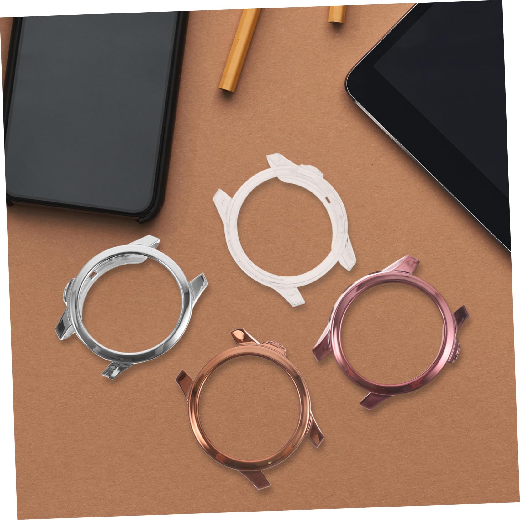 Hemobllo 8pezzi Cover Protettiva Per Smartwatch Tpu Di Protezione Completa e Flessibile Per Anti- e Resistente Agli Impatti Installazione Facile e Accesso Ai Controlli