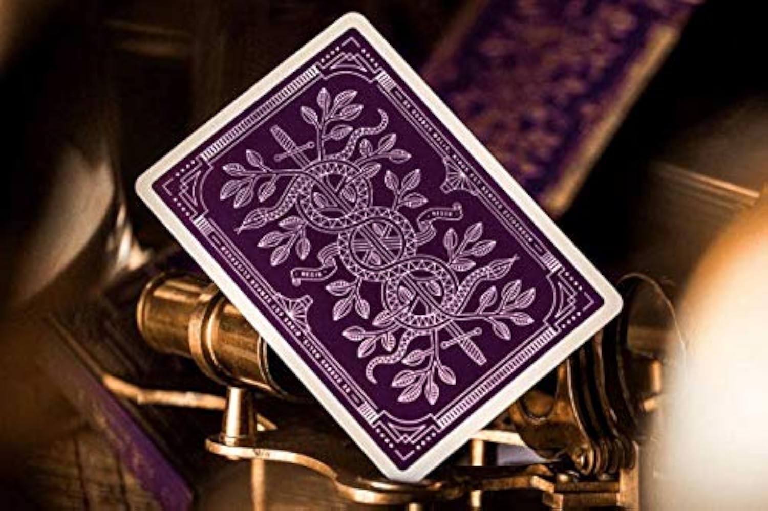 theory11 Purple Monarchs Playing Cards