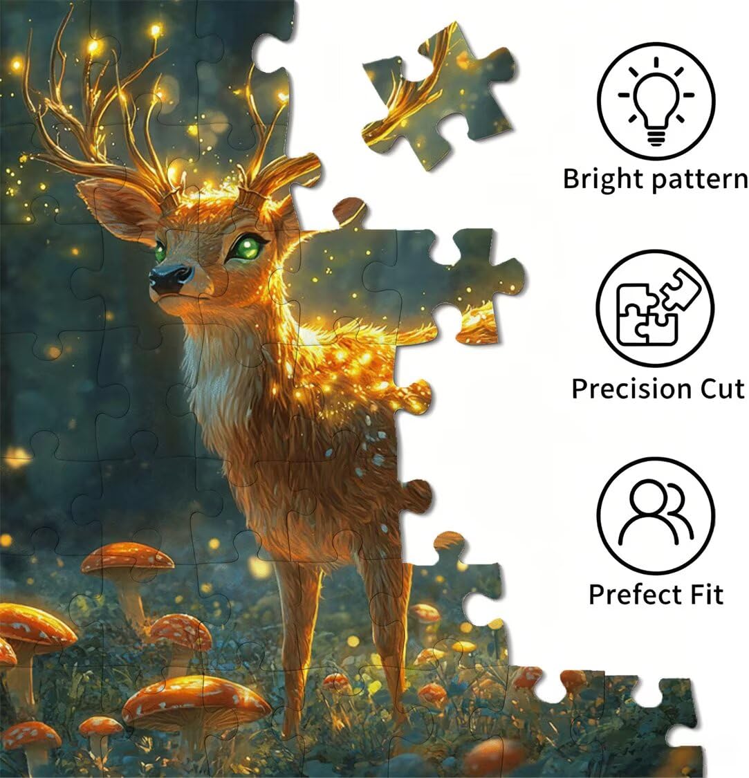 Puzzle dla dorosłych 4000, jeleń, 141 x 87 cm, n-413
