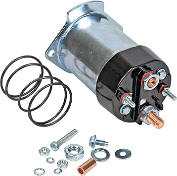 DB Electrical 245-12110 Solenoid Compatible with/Replacement for Allis Chalmers 1186987-2, 1306454-8, 243857, 4912314-4, American Motors Corp 3202630, 3204349, 3205022, Arrowhead 10A-D975-132, ZM551