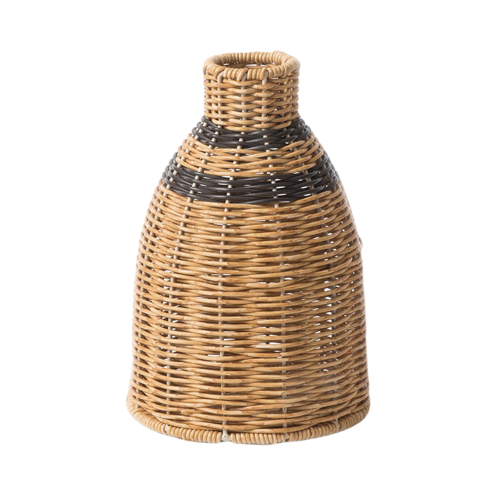 Tsophreniq Rattans Vases Elegant High Wickers Vases for Dried Flower, Home Decoration Braideds Centerpieces 15x23cm Decorative Wickers