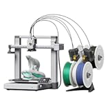 Bambu Lab A1 Combo, A1 3D Printer and AMS lite, Support Multi-Color 3D Printing, High Speed & Precision, Full-Auto Calibration & Active Flow Rate Compensation, ≤48 dB Quiet FDM 3D Printers