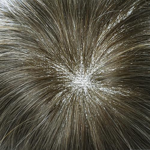 Vista 211 de Mens Toupee Hair Piece Human Hair Replacement System For Men Soft French Lace Men Hair System Hairpieces For Men Toupee For Men Protesis Capilar