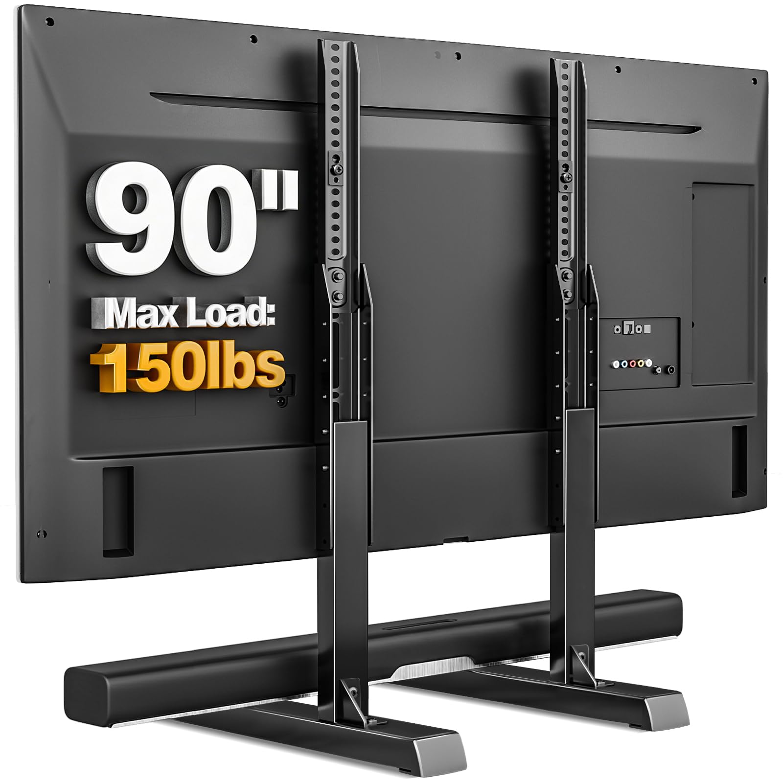 Photo 1 of [MISSING SCREWS] TVON Universal TV Legs, Table Top TV Stand Base with Height Adjustable