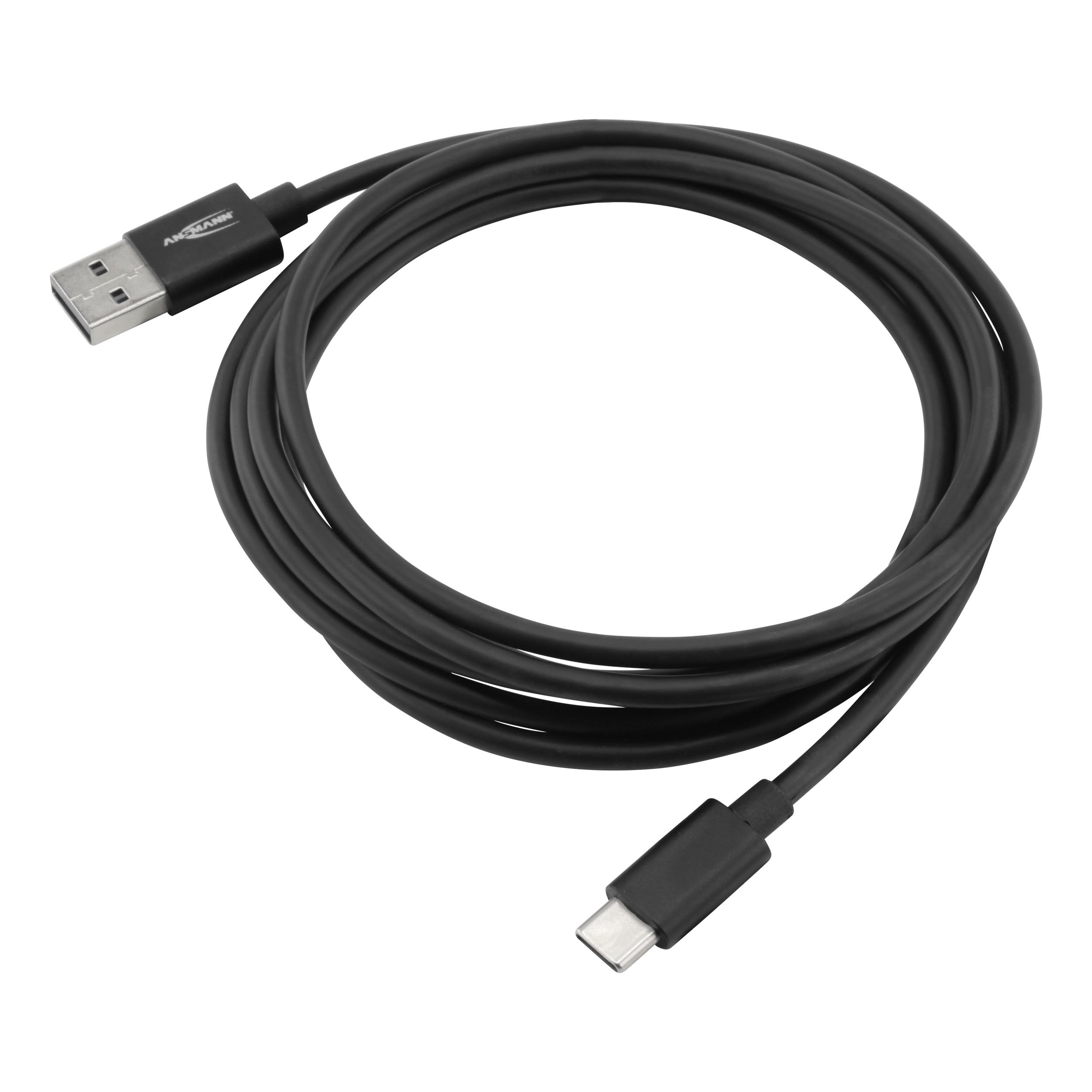 Ansmann Type-C USB Cable 200 nero