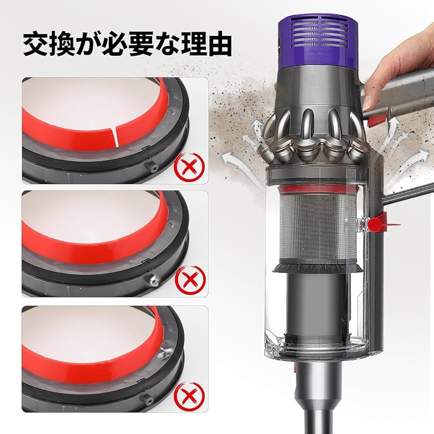 Amazon.co.jp: FOR ダイソン V12 SV18 SV20 ダストビントップ