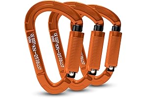 Auto-Locking Rock Climbing Carabiner
