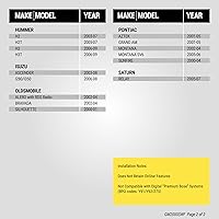 Vista 4 de Scosche GM2K-WP - Adaptador de interfaz de repuesto estéreo de fábrica, compatible con vehículos GM seleccionados 2000-13, arnés de cableado