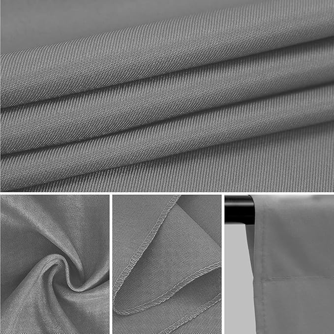 Fondo Fotográfico Gris 10x12ft para Estudio Fotográfico miniatura 2