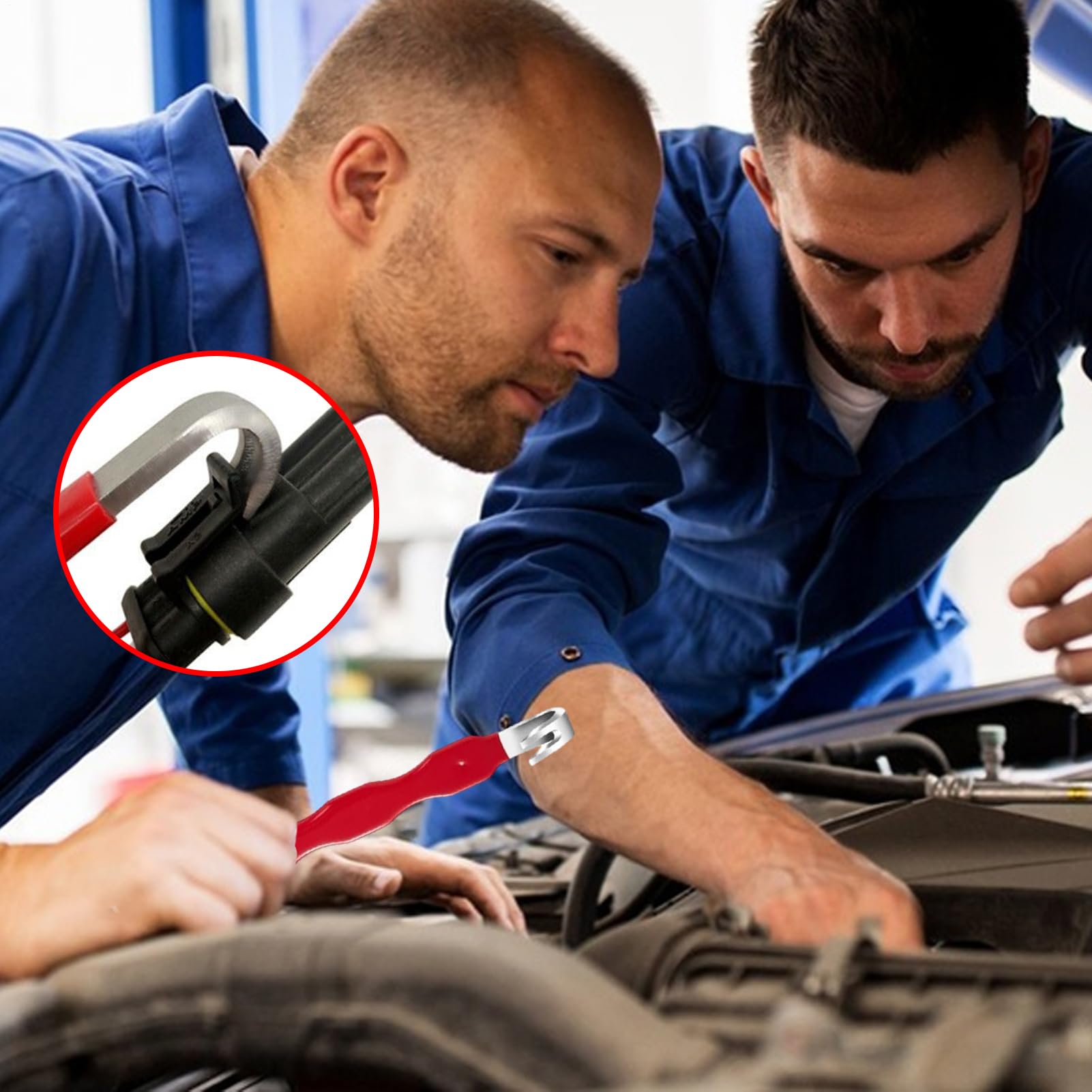 Outil séparateur de connecteurs - Dispositif de déconnexion de câbles, levier à double point à haute résistance, accessoire fiable pour déconnecter les prises | Retrait automobile avec actionnement
