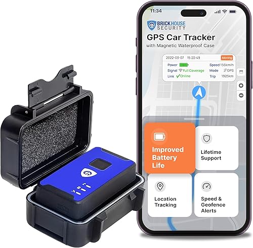BrickHouse - Seguridad GPS-SN5 Spark Nano 5.0 sobre Verizon. Tiempo real Mini Portable GPS Flota/seguimiento de vehículos de dispositivo nano con