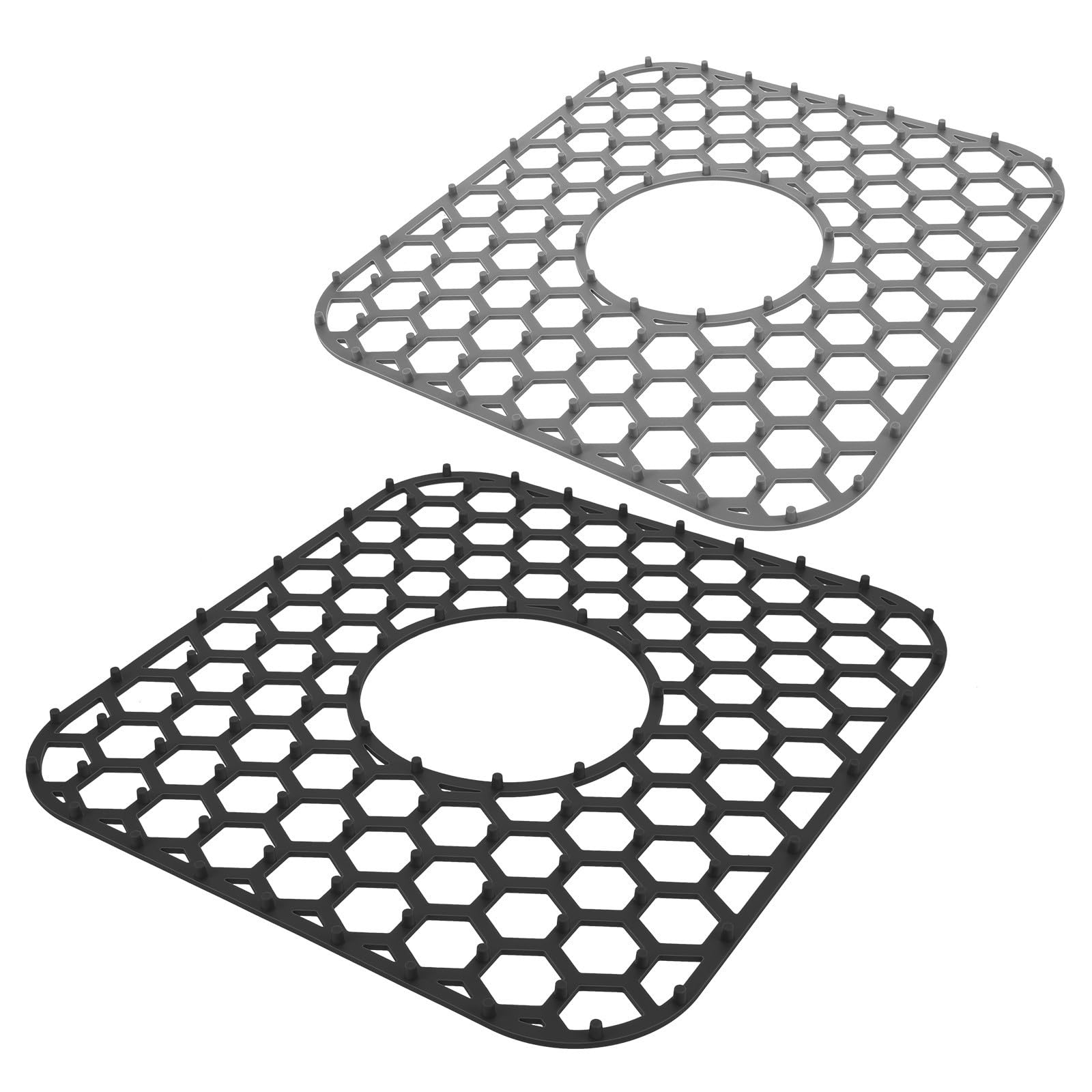 Tapete de silicona para secar platos VALICLUD de 31,5x29,2cm en pack de 2