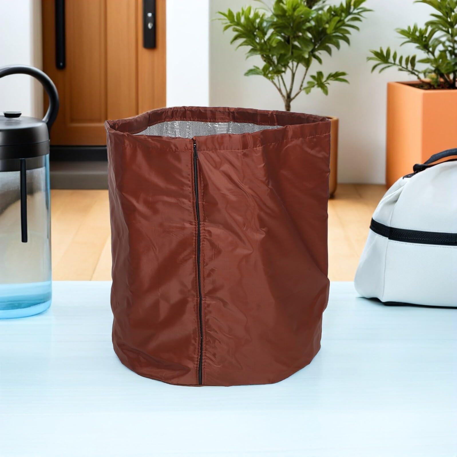 Homoyoyo Copertura per Piante Inverno Oxford Khaki, Protettiva | Arbusti e Fiori, Umidità del Suolo Mantenuta, Accesso Solare Ottimale in Estate e Gelo