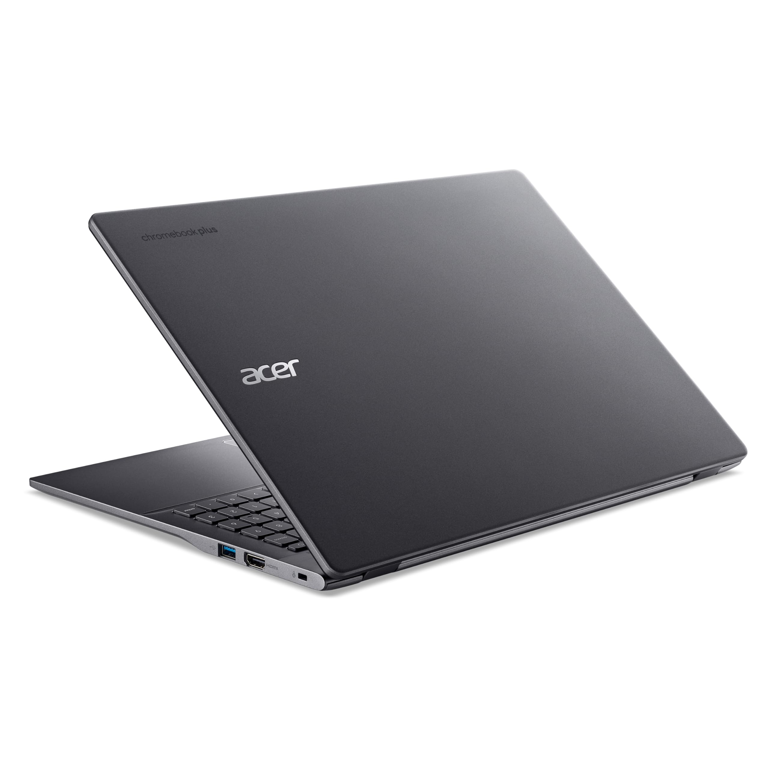 acer Chromebook Plus 516 CB516-1H Laptop - Intel Core i3-1315U, 8GB, 256GB SSD, Integrated Graphics, 16" WUXGA, Chrome OS, Iron — view 9