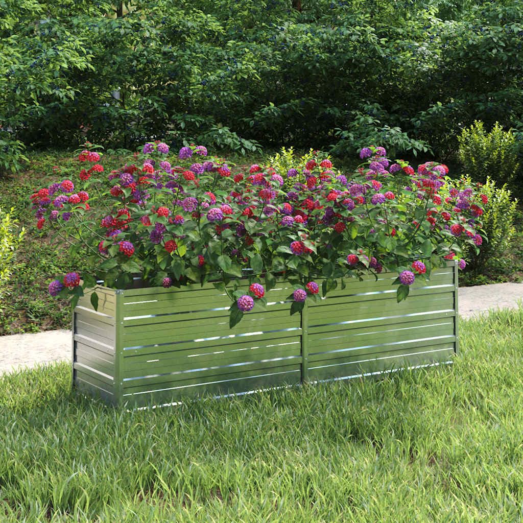 Potager de balcon avec lit surélevé de jardin pour légumes et aromates