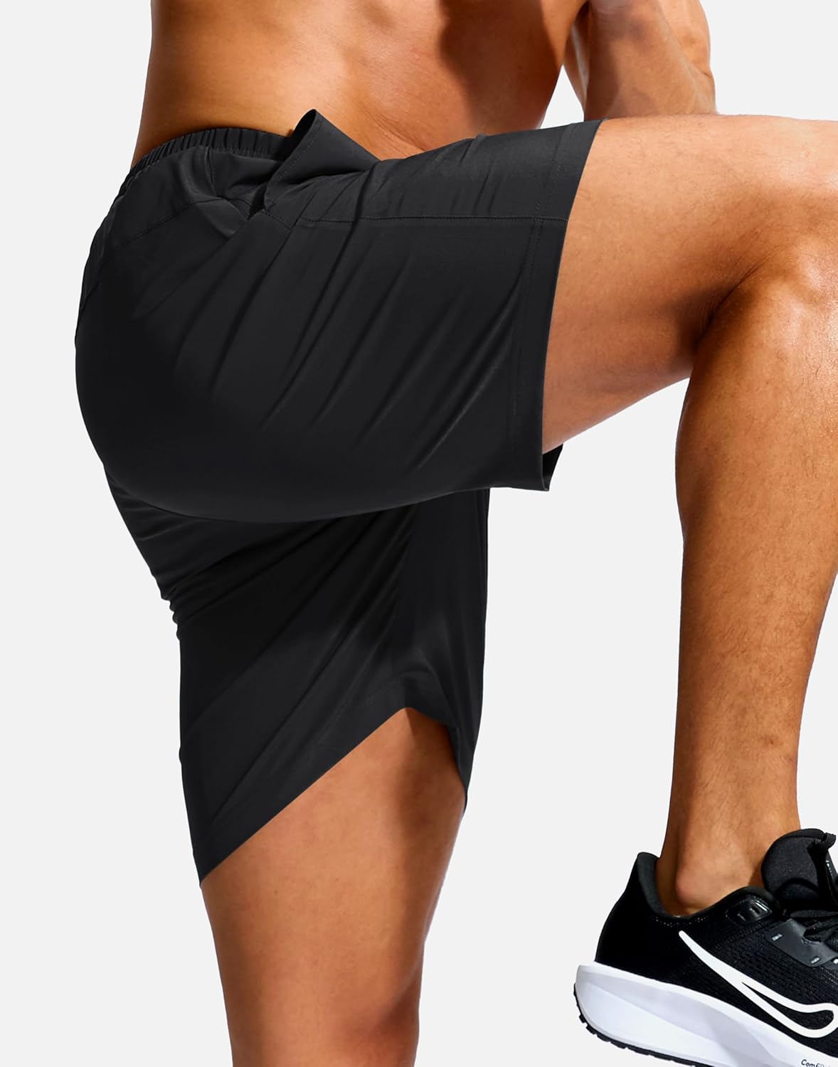 Soothfeel Men's Athletic Workout Shorts with Zipper Pocket 5"/7" Running Gym Shorts for Men Lightweight Quick Dry Tennis - Image 5