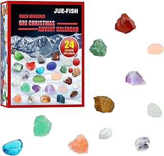 Gemstone Advent Calendar 2022 Advent Calendar For Kids With 24 Gemstones To Open Each Day A Complete Rock Collection Christmas Countdown Calendar Bia343