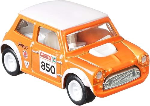 Hot Wheels Vehículos de leyendas del circuito cultural del automóvil para niños de 3 años en adelante, colección premium de vehículos a escala 1:64