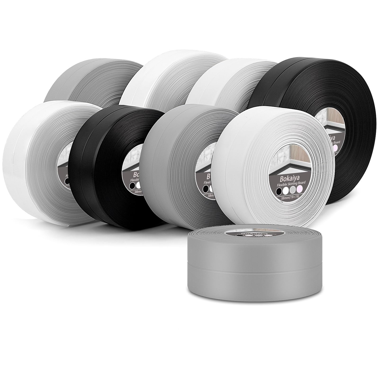 Nastro Sigillante Impermeabile PVC Per Cucina E Bagno | 3 Rotoli Autoadesivi | Anti Macchia E Facile Da Pulire - Foto 9