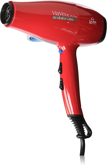 GAMA ITALY Secadora de Cabello profesional Viaveneto Ion : Amazon.com.mx:  Belleza
