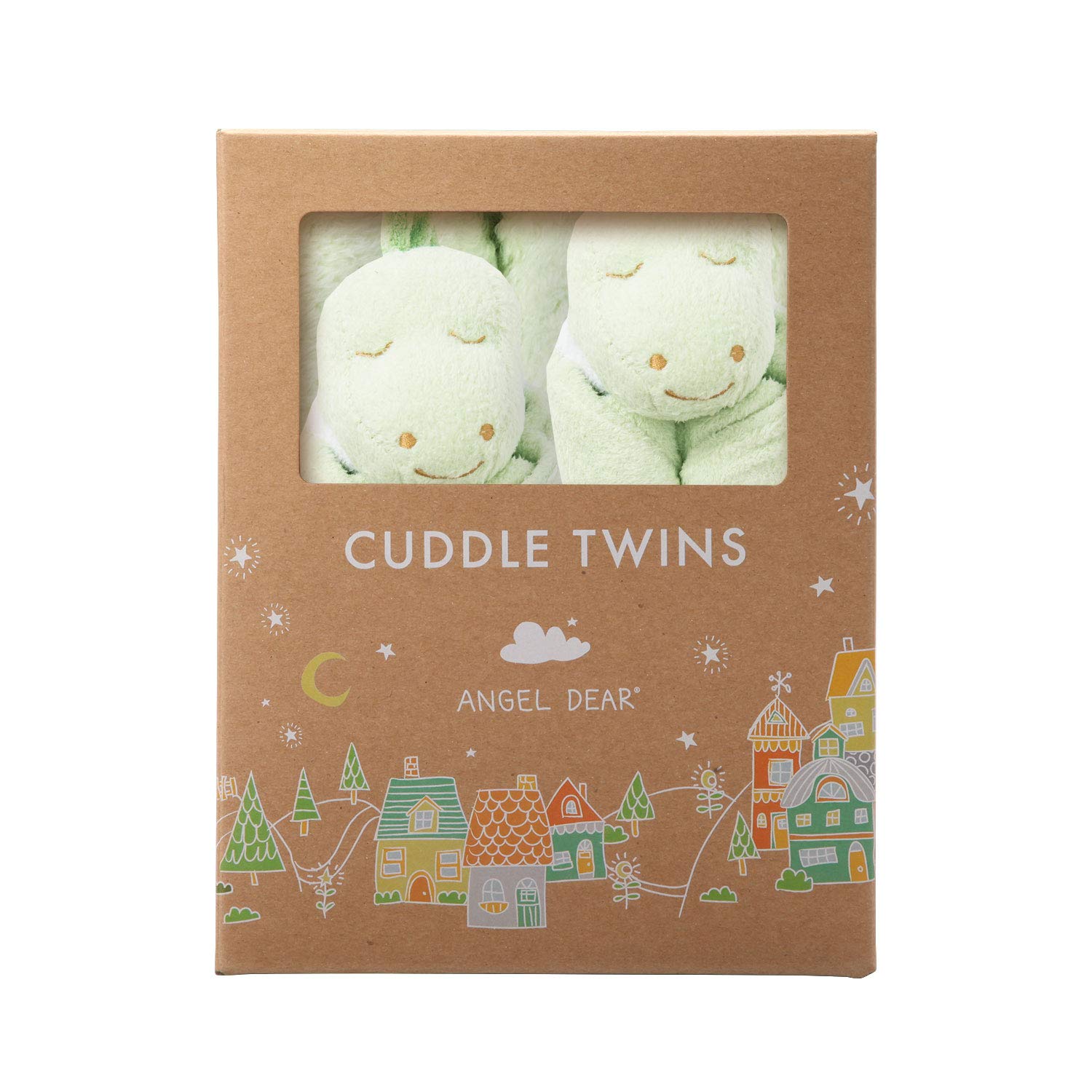 Angel Dear Cuddle Twins Blankie, Dino by Angel Dear