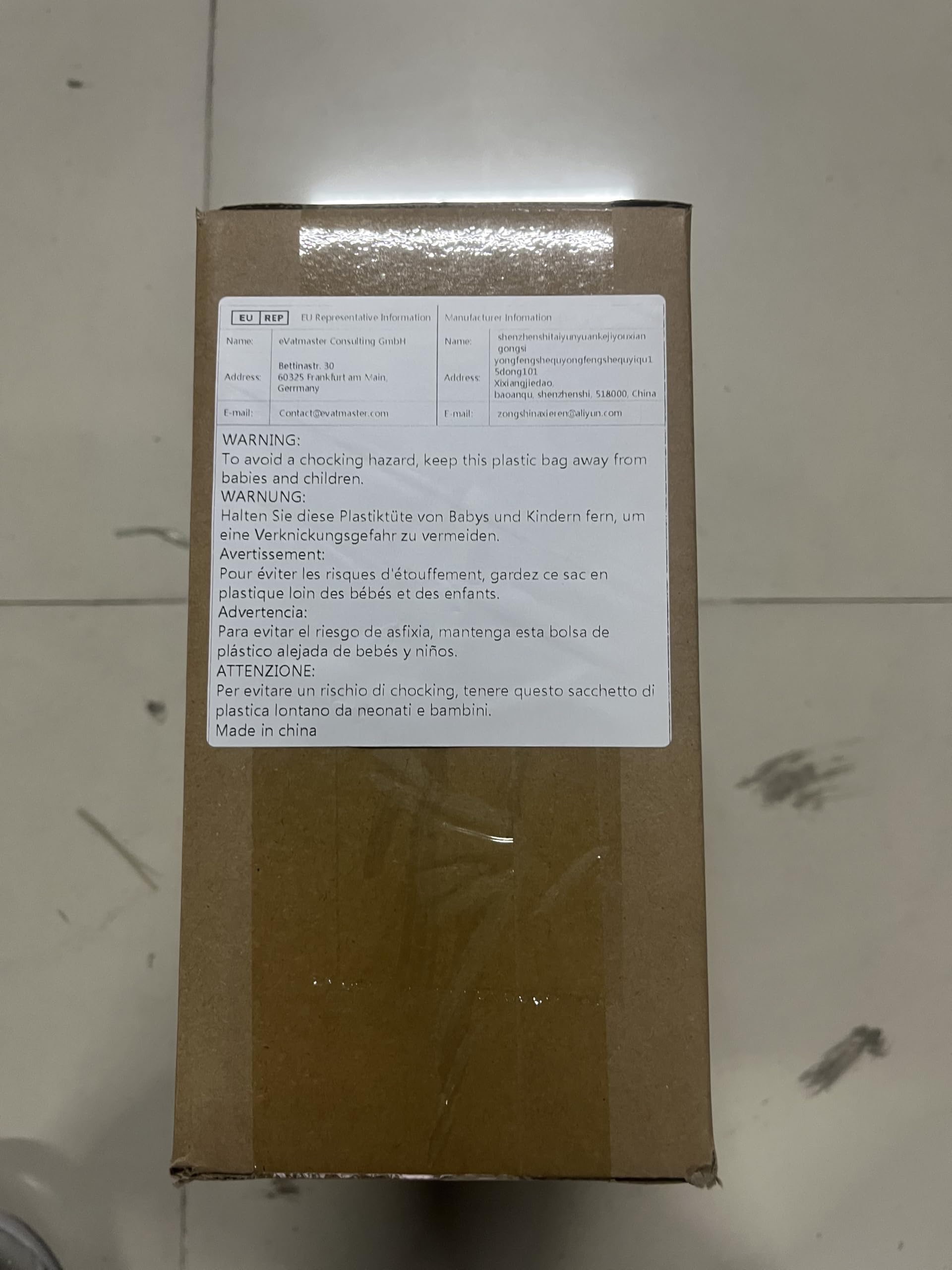 Grucce Appendiabiti in plastica per bambini 29,5cm Confezione da 30