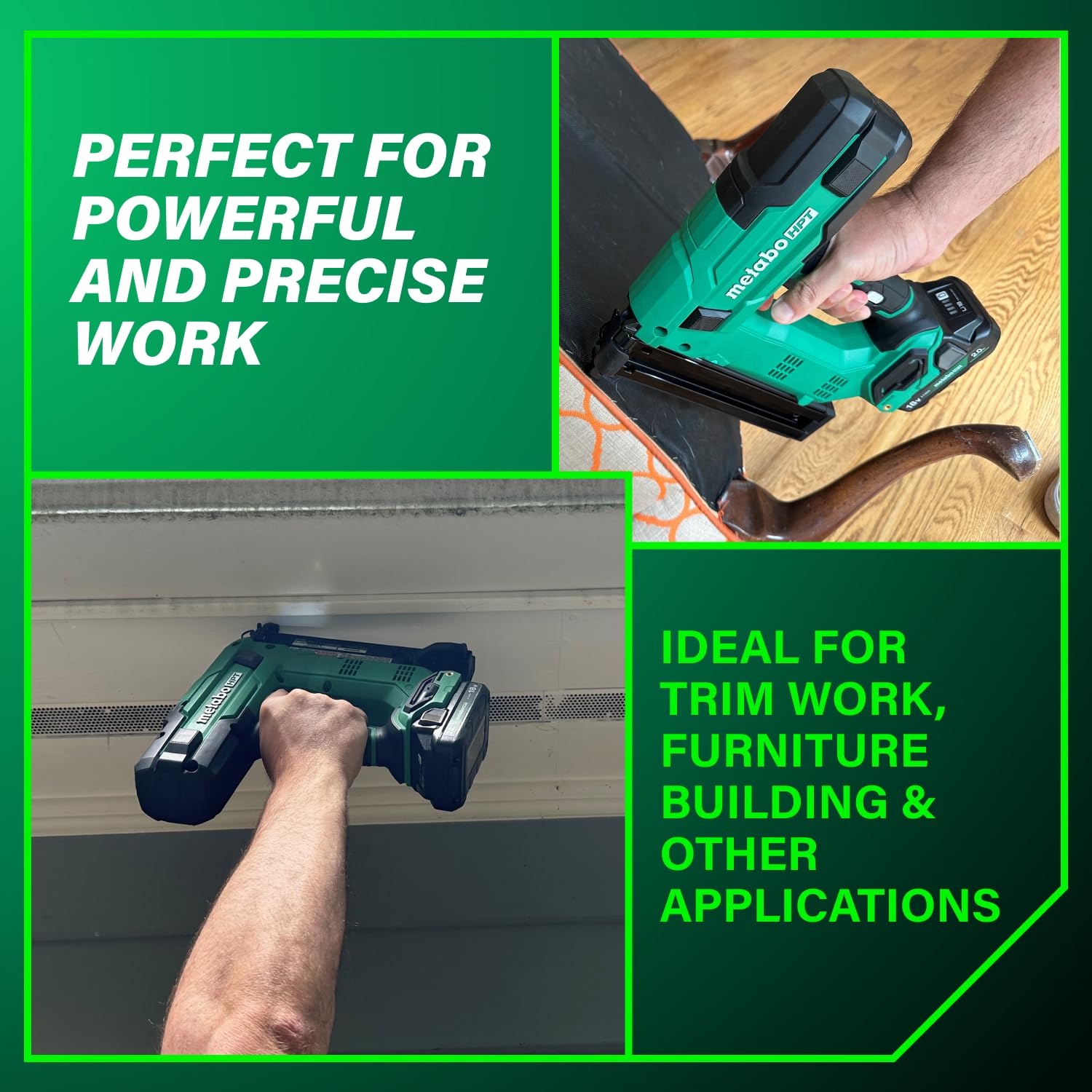 Metabo HPT Cordless Stapler - 18 Gauge -6
