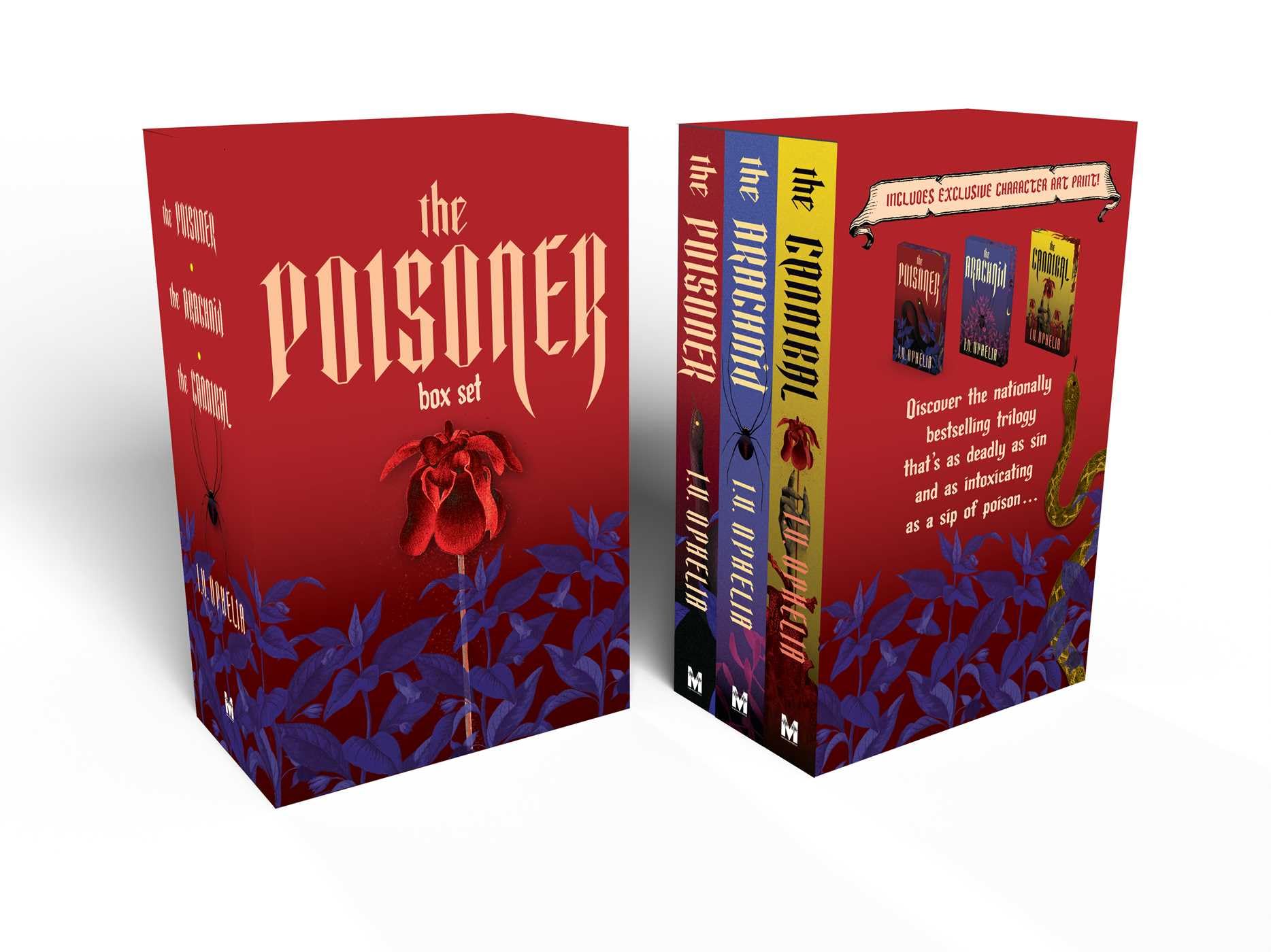 The Poisoner Trilogy Box Set: The Poisoner, The Arachnid, The Cannibal