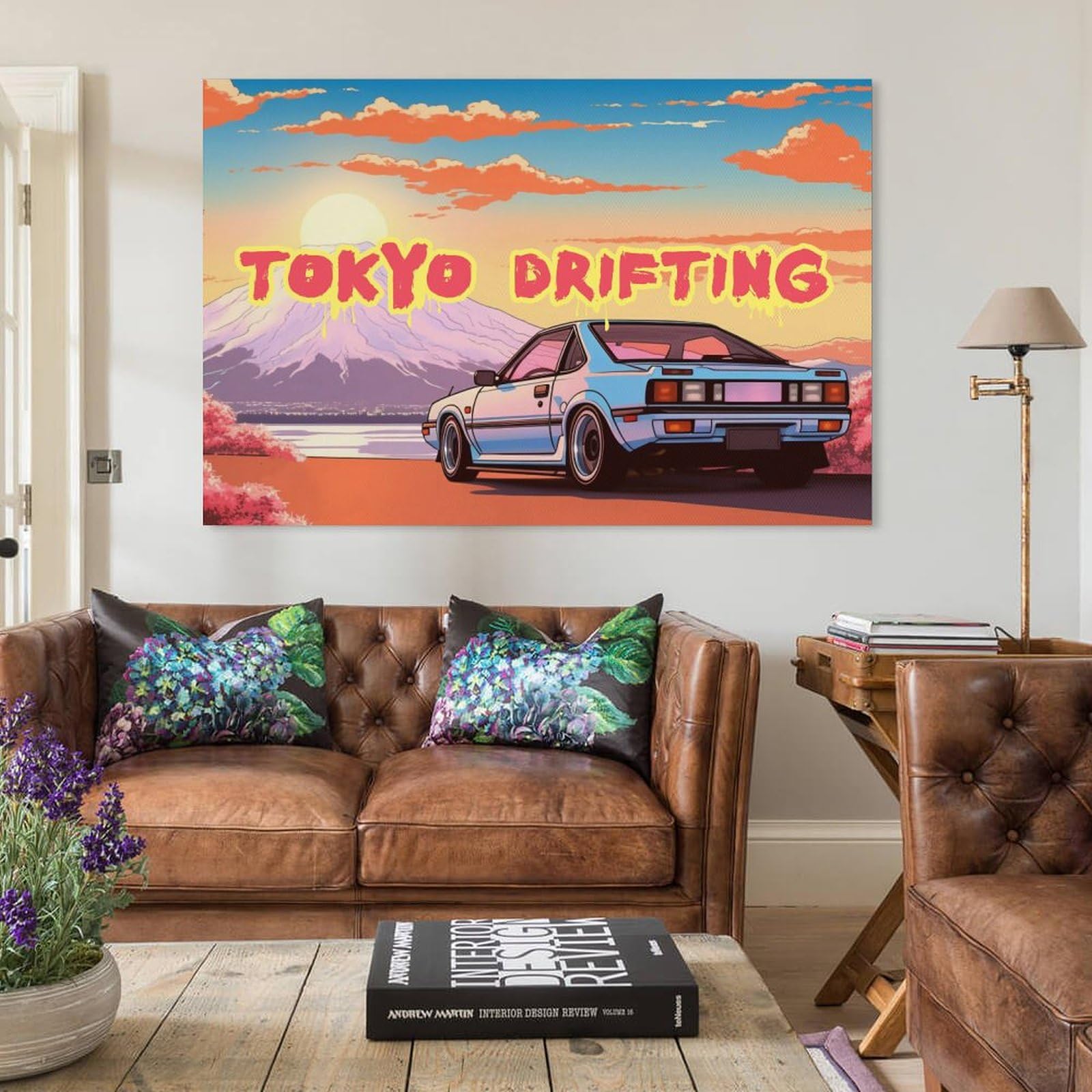 Amazon.com: Jdm Car Ae86 Japan Mount Fuji Car Posters & Prints Car