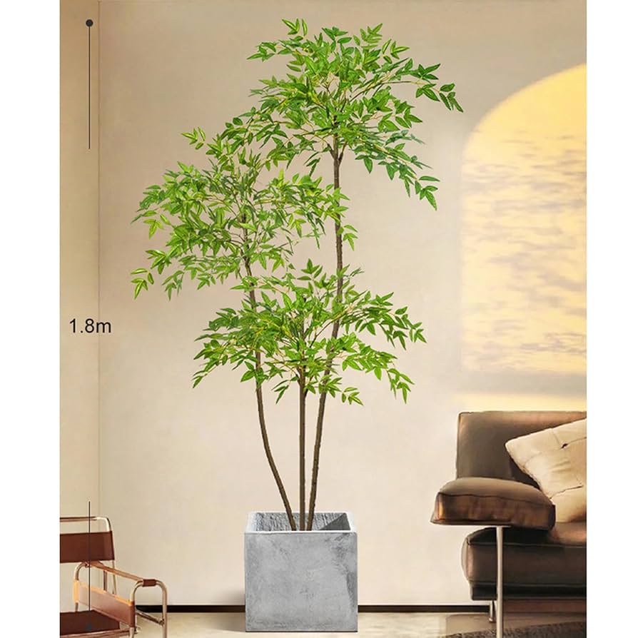Amazon｜HGJH 人工観葉植物 フェイクグリーン 観葉植物 造花