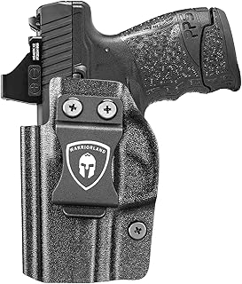 WARRIORLAND IWB Kydex Holster w/Optics Cut, Compatible with Walther PPS M2 9mm/.40 Pistol, Inside Waistband Appendix Carr...