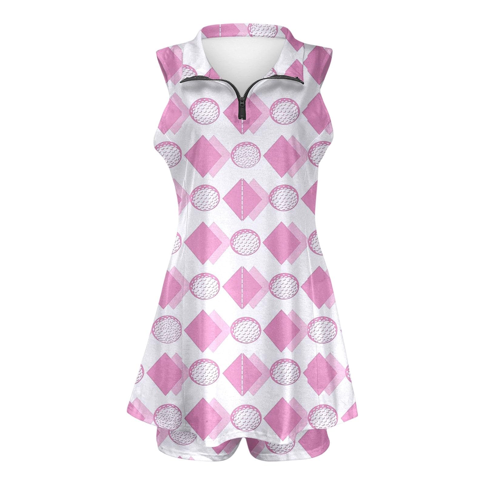 Robe de tennis sans manches avec short, jupe courte sportive avec poches à porter