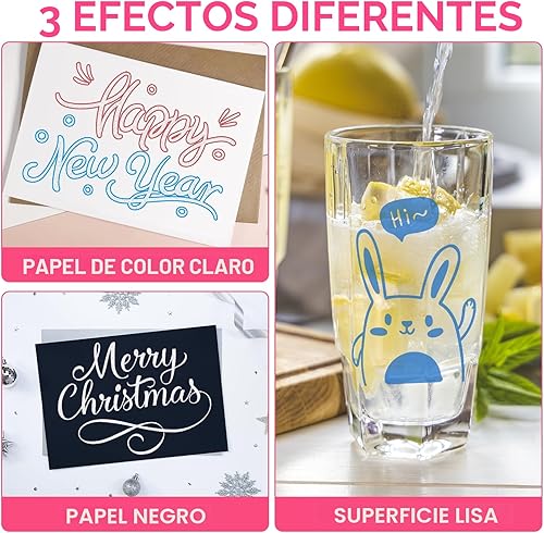 Miniatura 4 de Relleno de cesta de Pascua, 12 marcadores con purpurina, bolígrafos metálicos brillantes para adolescentes, regalos de moda, suministros de arte