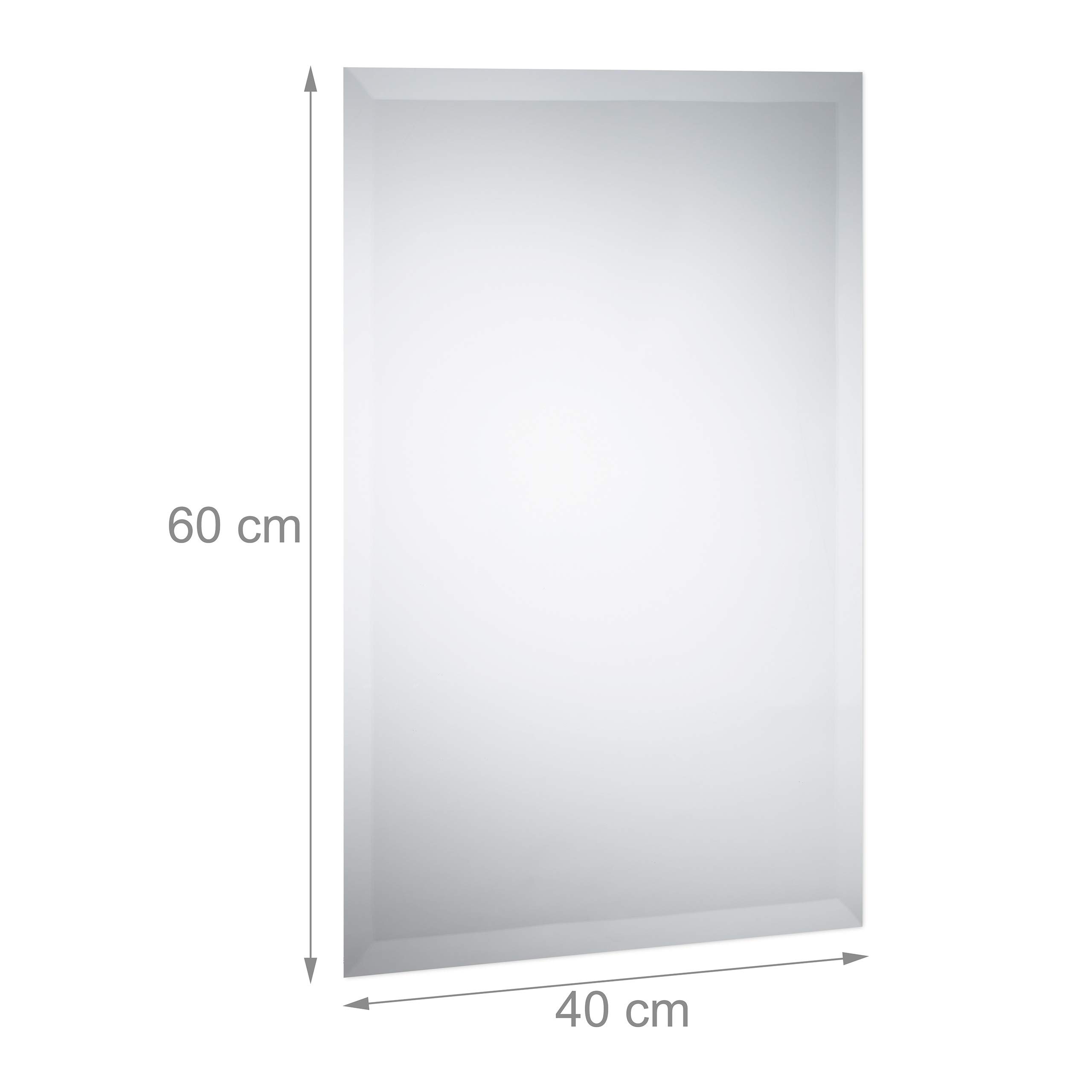 Specchio LED 50x60 da Parete - Qualità Vetro e Risparmio Energetico