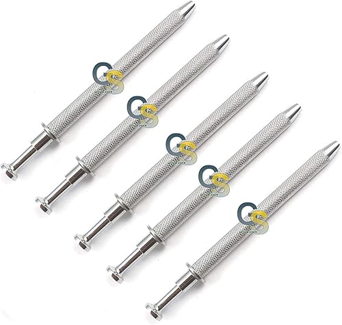 G.S Juego De 5 Piezas Herramienta De Recogida Pinzas De Cuatro Puntas -