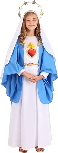 Disfraz prémium de Nativity Mary para niña Vestido clásico bíblico