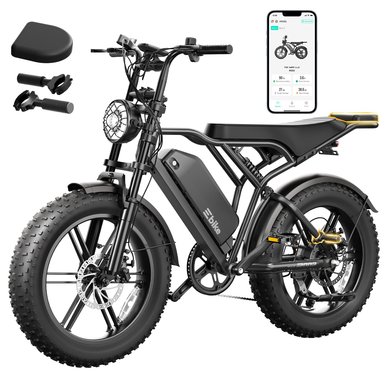 TST Fat Tire Electric Bike