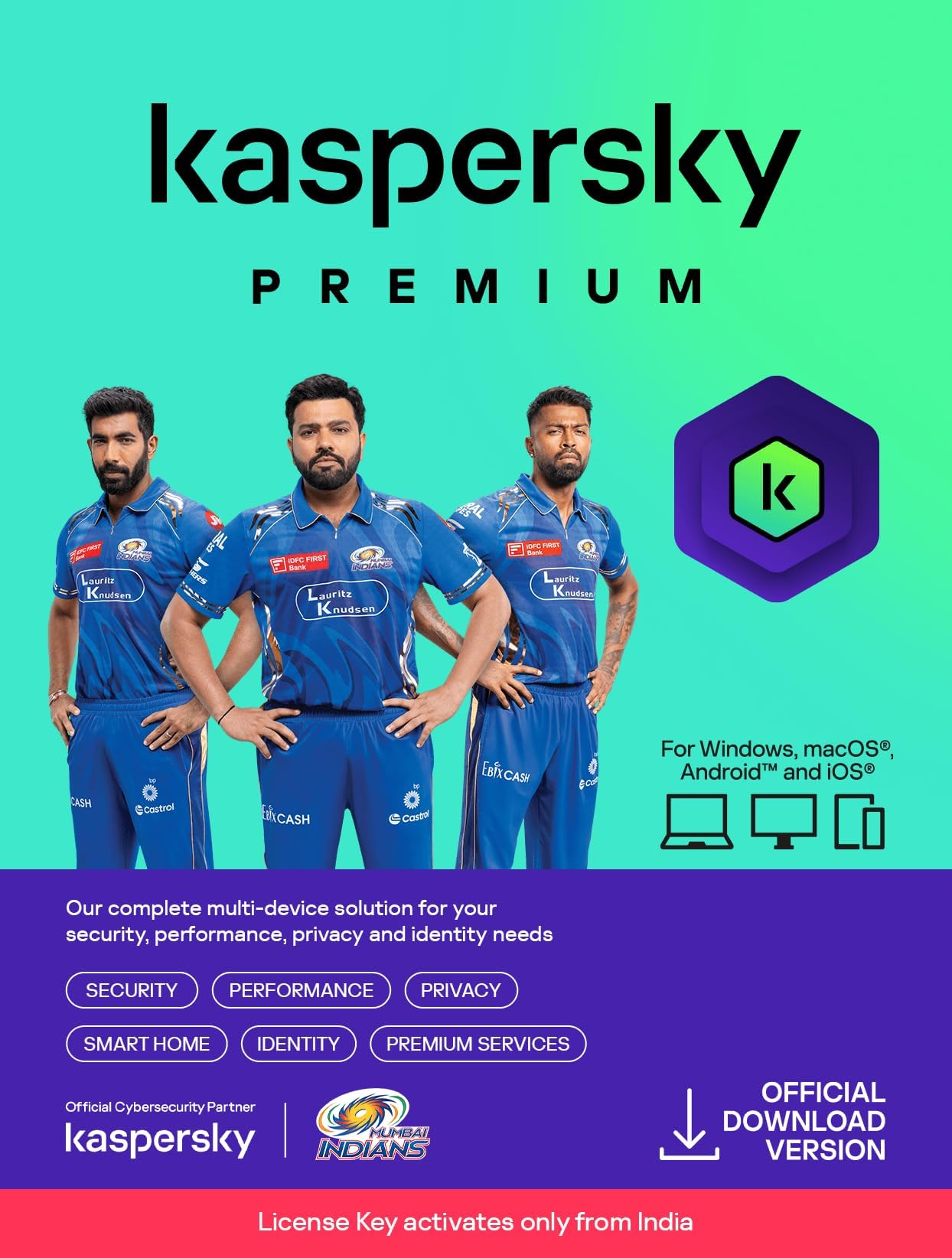Kaspersky Premium Security 2025 | 1 Device | 1 Year | Digital Download | Instant Delivery - No CD