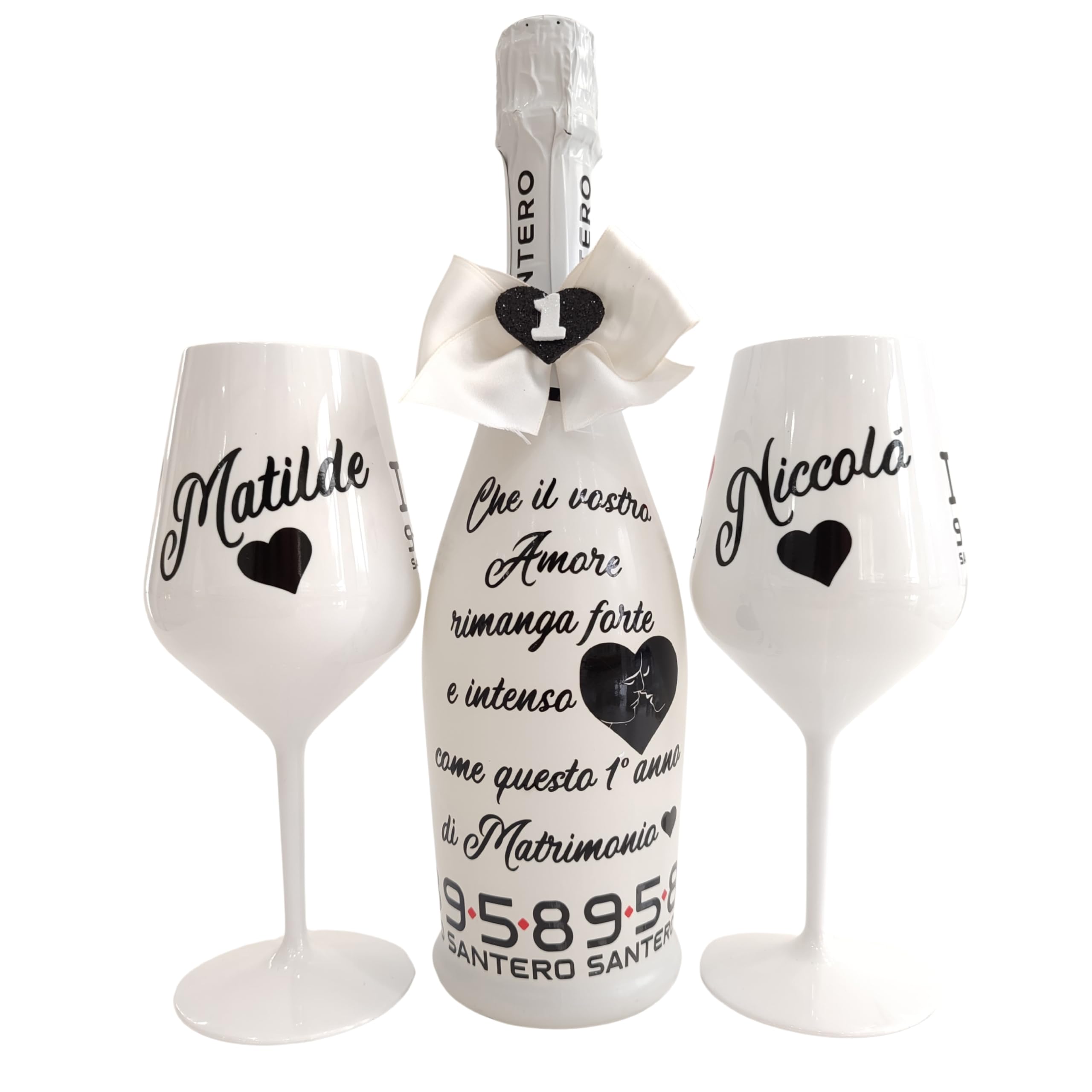 Bottiglia Personalizzata con Foto - Idea Regalo Anniversario di Matrimonio | Olallà
