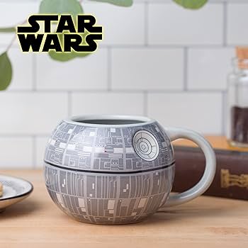 Amazon.com | Silver Buffalo Star Wars Death Star 3D Sculpted