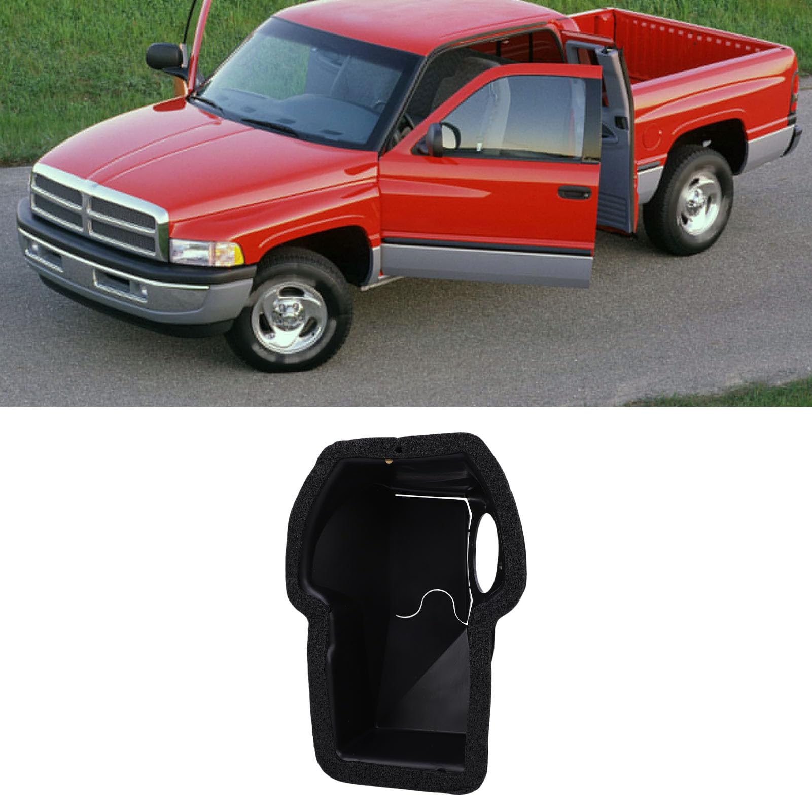 Carcasa para cuello de llenado de, bolsillo para cuello de llenado de tanque de gasolina, reemplazo de carcasa para puerta de compatible con 1500 2500 3500 1994-2002