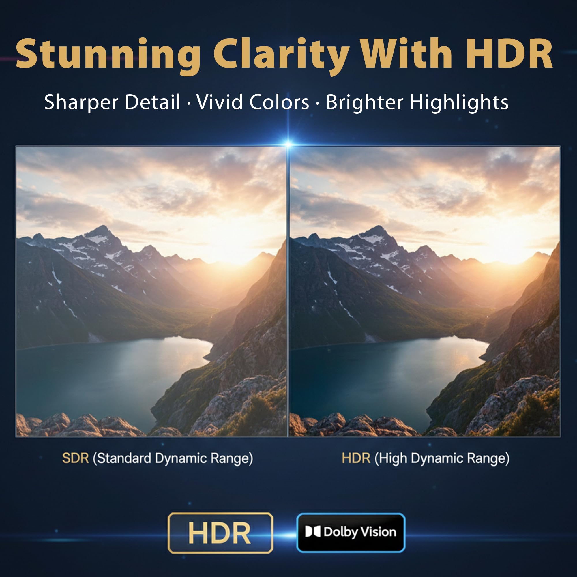 HDMI 8K 2.1 zertifiziertes Ultra-High-Speed-Kabel, 48 Gbit/s, 3 m, 8K@60Hz/4K@120Hz von BARNMO