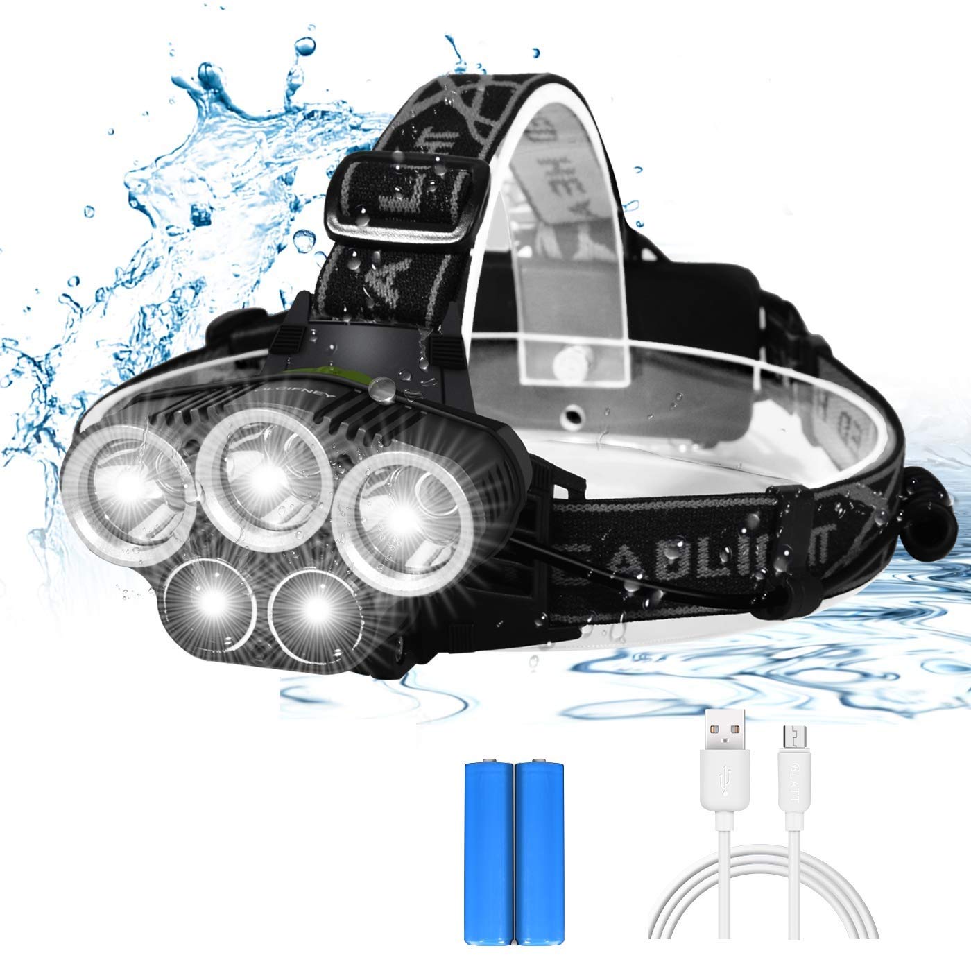 See full amazon price history chart for SEAHAVEN Flashlight Headlamp, USB Rechargeable Headlamp,6 Modes 5 LED Ultra Bright IPX4 Waterproof,90 Degrees rotated Work Light for Outdoors, Household, Hiking,Camping,Emergency SEAHAVEN Flashlight Headlamp, USB Rechargeable Headlamp,6 Modes 5 LED Ultra Bright IPX4 Waterproof,90 Degrees rotated Work Light for Outdoors, Household, Hiking,Camping,Emergency (B08WKGB5JK) Amazon Price History, Amazon Price Tracker
