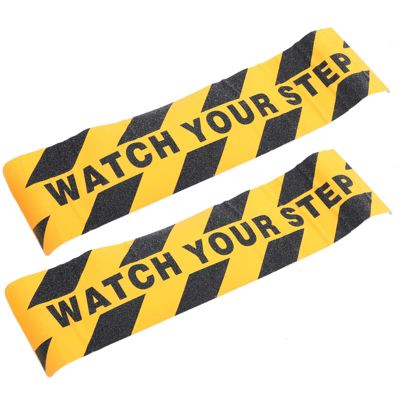 BELLIFFY Slippery Floor Warning Signs Caution Stickers Waterproof Decals for Steps
