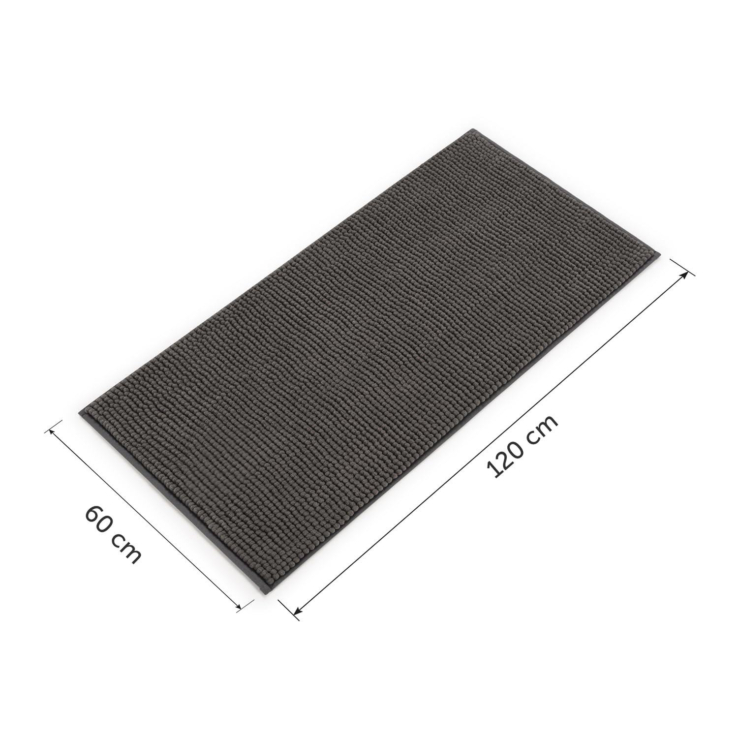 Blumtal Chenille Dywanik łazienkowy 60 x 120 cm, certyfikat Oeko-Tex, Dywanik łazienkowy - Dywaniki łazienkowe i dywaniki kąpiełowe - Dywanik prysznicowy - Dywanik łazienkowy - Dywanik łazienkowy