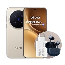 vivo X300Pro 5G, Cameraphone con Teleobiettivo APO ZEISS 200MP, 16+16GB RAM，512GB ROM, schermo piatto da 6,78 pollici,90W Fast charge,Dimensity 9500, IP68 e IP69, Android 16