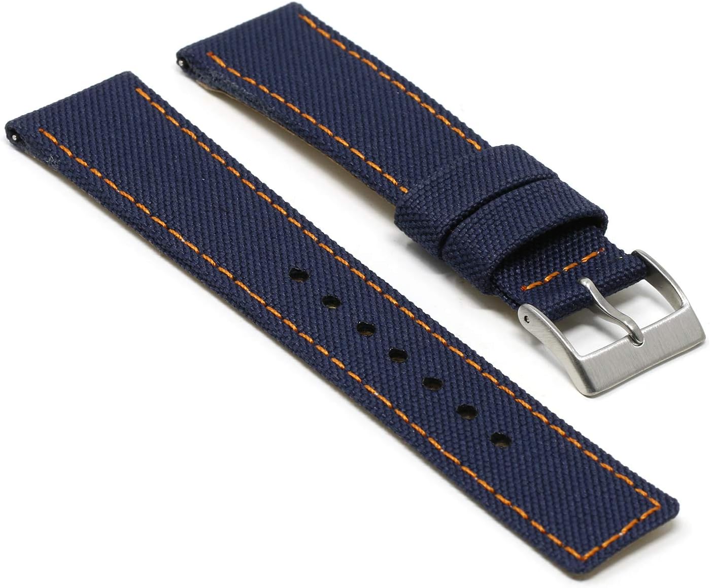 DASSARI Nylon Quick Release Watch Band Strap - Choose Your Color - 18mm 20mm 22mm 24mm